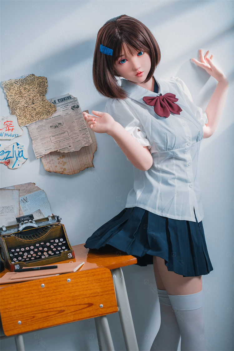 Free shipping 148cm S full silicone sex doll SLMF17