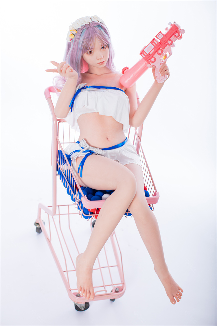 Free shipping 148cm S full silicone sex doll SLMF19