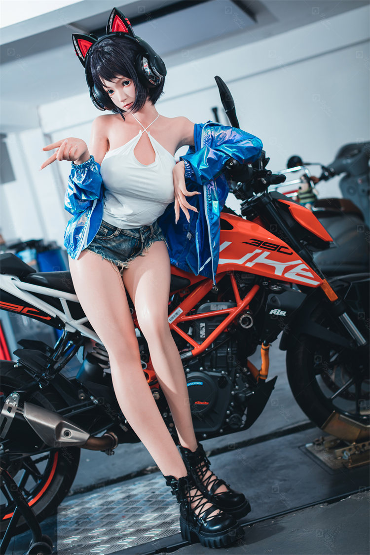 Free shipping 158cm full silicone sex doll SLMF05