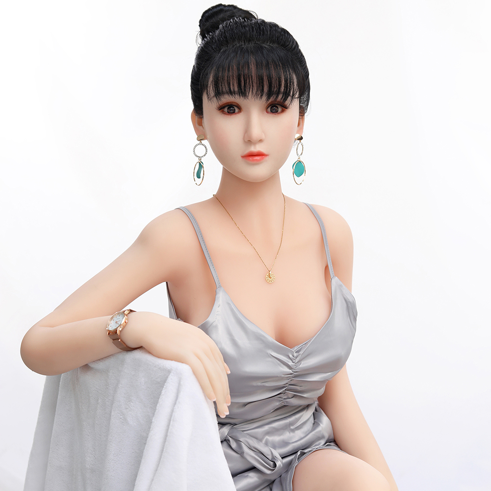 Free shipping 2021 158cm hair implant sex young sex dolls at siluomei original mold