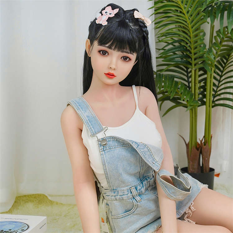 Factory price to door 149cm with full silicone body and head +same wig/hair implant A66