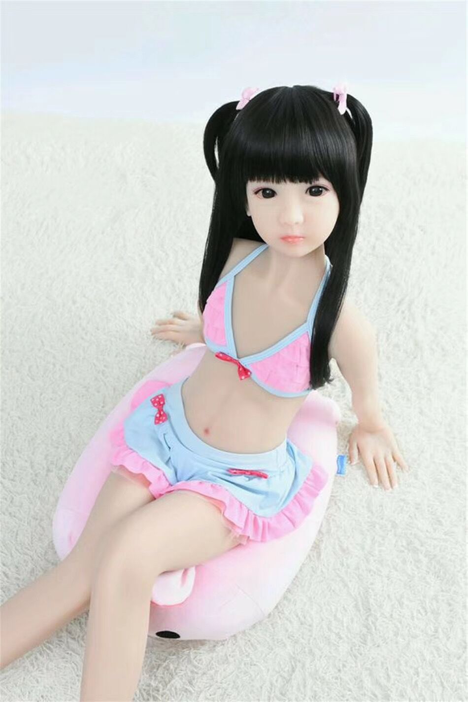 Free shipping 100cm flat chest young  little doll girl for men